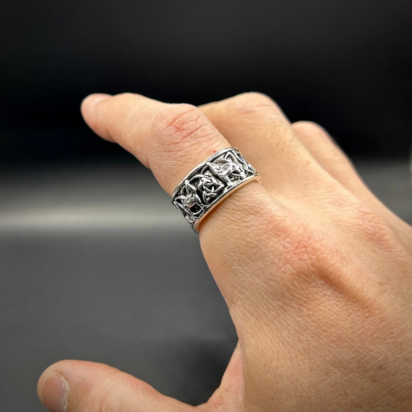 Anillo Lobos Celtas