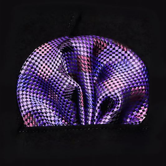 Pañuelo violeta y patrones